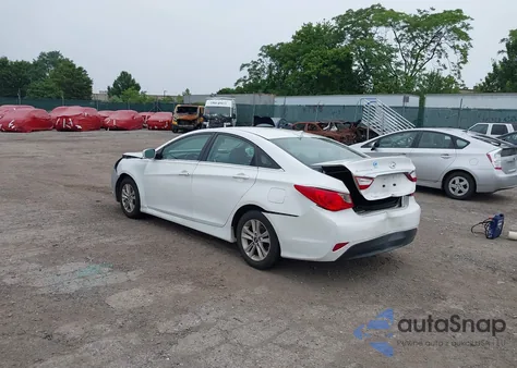 2014 Hyundai Sonata Gls из США, поврежденный, VIN 5NPEB4AC0EH858062